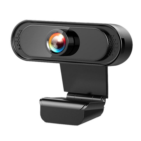 Xzante PC 노트북용 마이크가 있는 P5 1080P 비디오 녹화 디지털 웹캠 카메라, 검은 색, ABS