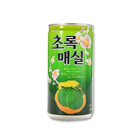 웅진 초록매실 180ml X 30캔1627EA 주스, 30개, 본상품선택