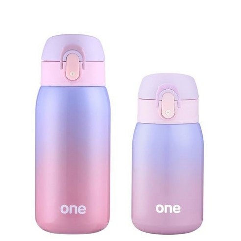 ONE 260320ml 진공 플라스크 레이디 보온병 그라디언, 03 분홍색