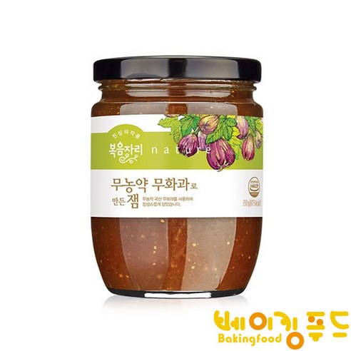 복음자리 무농약무화과잼350g, 350g, 1개