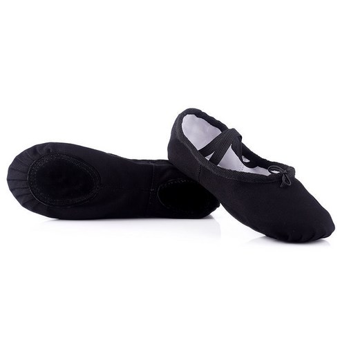 카멜 댄스 신발 여학생 소프트 베이스 연습 춤 신발 형체 요가 실내 고양이 발톱 신발 발레 중국 춤, 45, (블랙)정품-형
