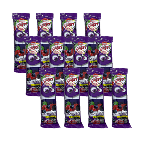 FRITT 베리 츄잉 캔디, 12개, 35g