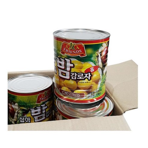 밤감로자(홀) 2.95KG/삼아 BOX (6), 1개