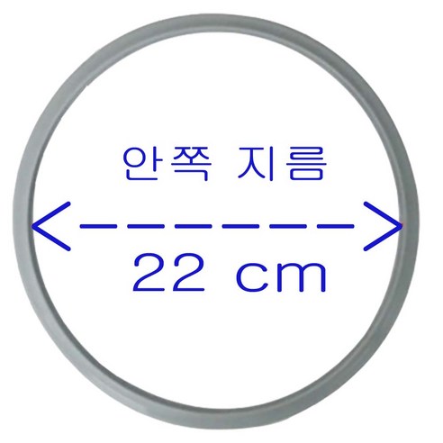 압력솥 고무 패킹 안쪽 지름 22 cm ( 호환 가능 WMF 퍼펙트 압력솥 ), 1개