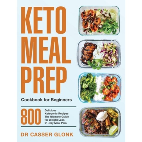 Keto Meal Prep Cookbook for Beginners Hardcover, Jake Cookbook