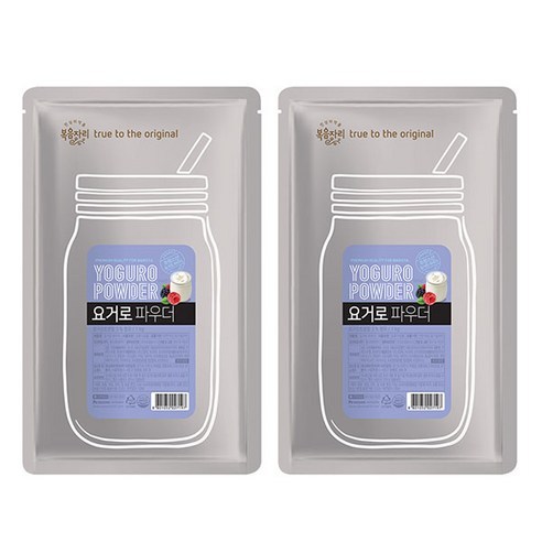 대상 복음자리 요거로 파우더 1kg x 2개 요거트, 1개