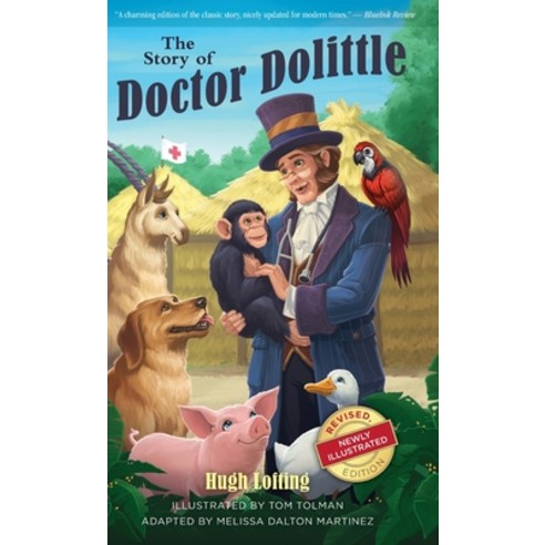 (영문도서) The Story of Doctor Dolittle Revised Newly Illustrated Edition Hardcover, Tolwis, English, 9781944091194
