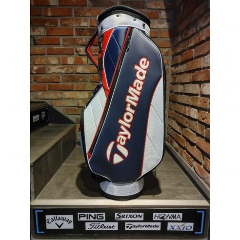 테일러메이드 2023 테일러메이드 초경량 골프백 캐디백 네이비/화이트 TA2474986, free