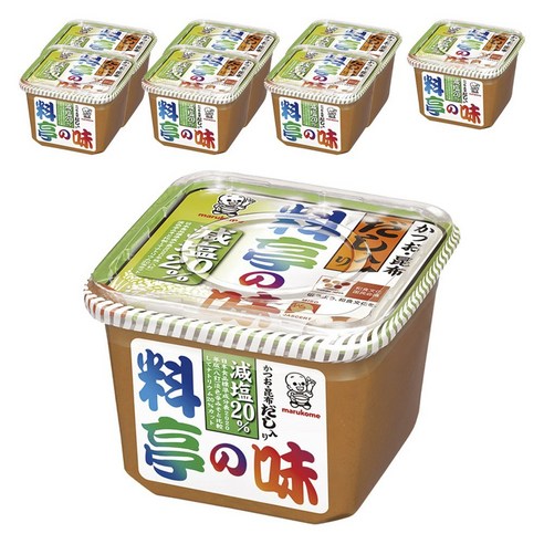 마루코메 요정의 맛 육수 함유 저염 20%, 8개, 750g