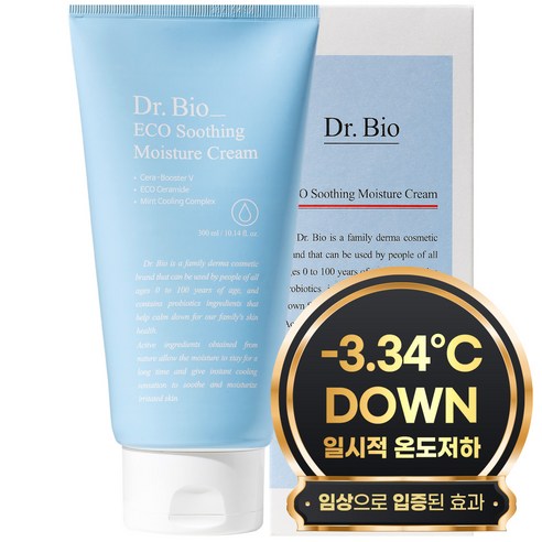 닥터바이오 에코 수딩 수분크림, 300ml, 1개