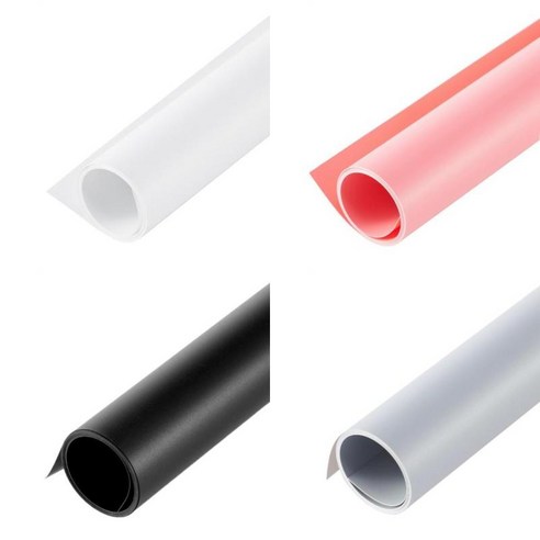 4Pcs 스튜디오 배경 사진 단색 배경 방수 화면, {"사이즈":"50 × 50cm"}, {"색상":"설명한대로"}, {"수건소재":"PVC + PVC"}