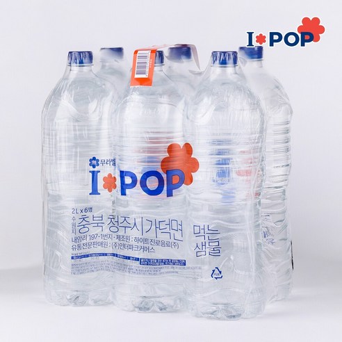 아이팝 먹는샘물 생수 500ml x 40pet, 40개