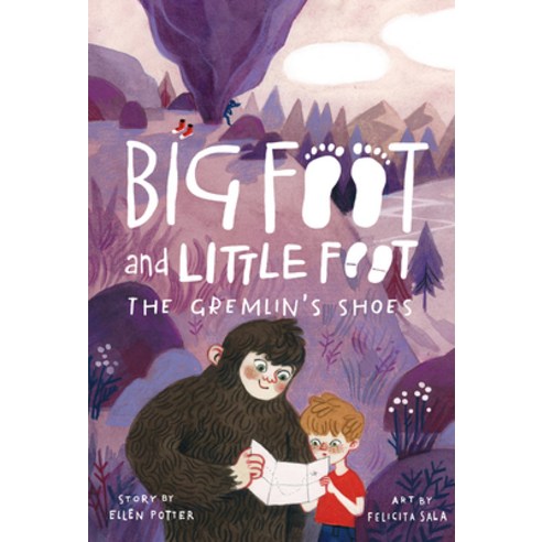 The Gremlin''s Shoes (Big Foot and Little Foot #5) Hardcover, Amulet Books