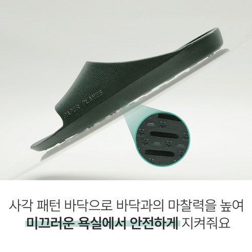 편안함, 안전, 스타일의 완벽한 조화: [BACKNINE] 백나인 욕실화