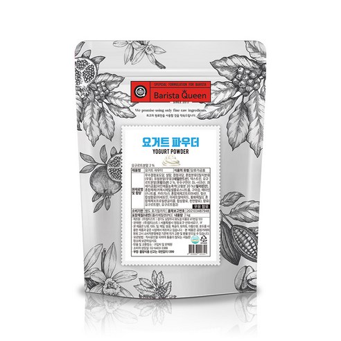 바리스타퀸 요거트 파우더1kg, 1kg, 1개, 1개입