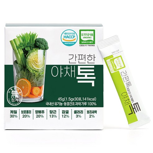 산마을 간편톡 야채톡(스틱), 1.5g, 150개