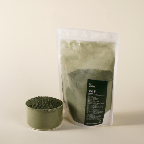 여린 참쑥으로 만든 프리미엄 국산 100% 쑥가루 쑥라떼 쑥차 쑥우유 분말, 250g, 2개