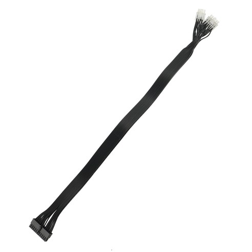 60cm 마더 보드 메인 보드 24pin ATX 모듈러 전원 공급 장치 Adaper 케이블 9 핀 리드 엑스 시리즈, 보여진 바와 같이, 하나