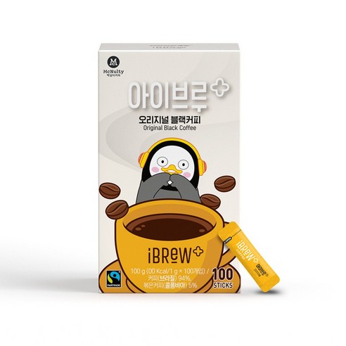 활력을 되찾고 집중력을 향상시키는 풍부한 맛의 커피, 아이브루 플러스