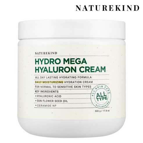 네이처카인드 히알루론 만능 크림, 500g, 1개