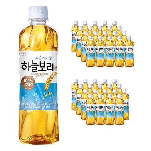 웅진 하늘보리 국산 보리차 325ml, 40개