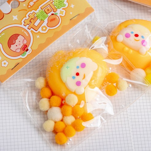 [이거쩌거] 쫀득말랑이 스트레스해소, 망고, 100g, 1개