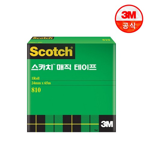 스카치 매직 테이프 리필 24mm x 65m, 10개