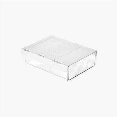 마구와구 접착식 선반 책상밑 거치대 생성 HG223, 중, 1개, 투명