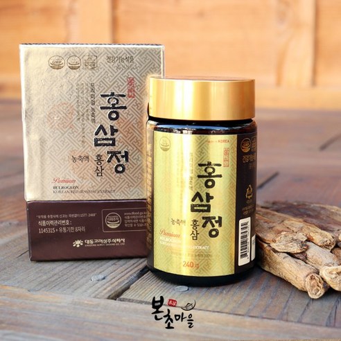 고려삼 [고려홍삼]6년근고려삼 홍삼정 240g 6년근홍삼 홍삼농축액 홍삼농축정 홍삼정 홍삼정액 6년근홍삼정, 1개