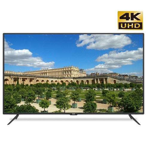 에이스글로벌 50 UHD TV 대기업패널 4K HDR, 에이스 50인치TV 일반