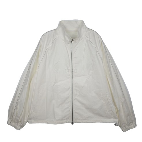 [당일발송] 마뗑킴 자켓 로고 코팅 점퍼 블랙 아이보리 MATIN KIM LOGO COATING JUMPER
