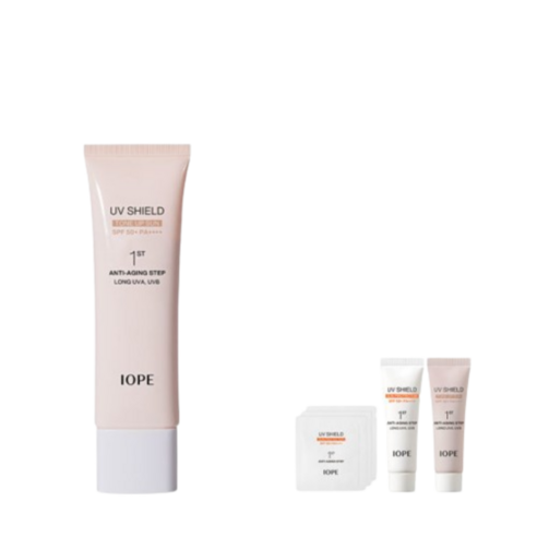 아이오페 유브이쉴드 에센셜 톤업 선크림 SPF50+ PA++++, 50ml, 2개