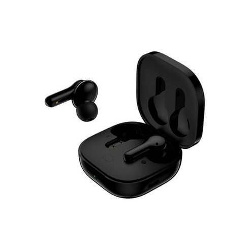 QCY 블루투스 이어폰, 블랙, t13app