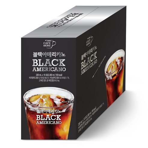[카페모어] 블랙 아메리카노 (230ml 10개입)
