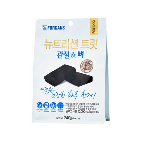 포켄스 뉴트리션 트릿 관절 앤 뼈 강아지 영양제, 240g, 1개