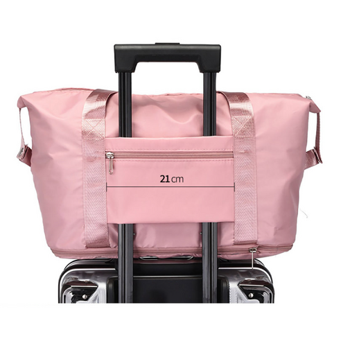 더풀룸 여행용 확장형 접이식 캐리어 결합 보스턴백: 완벽한 여행 동반자