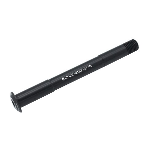 Xzante MTB 쓰루 액슬 로드 바이크 샤프트 프론트 리어 허브 꼬치 12mm 휠 축 12X 123L x M12(1.5) X 14L