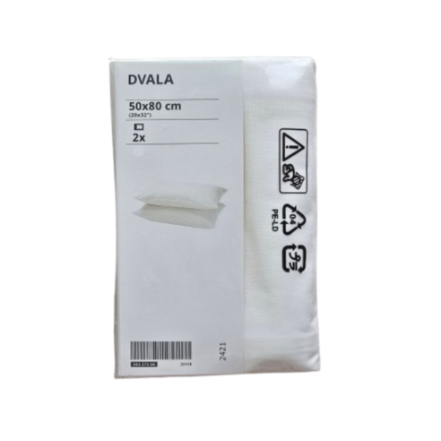 이케아 DVALA 드발라 베개커버