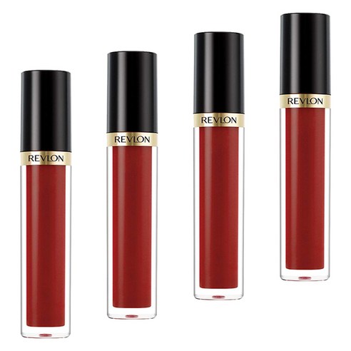 레브론 수퍼 러스트러스 립 글로스 3.8ml, Desert Spice, 4개