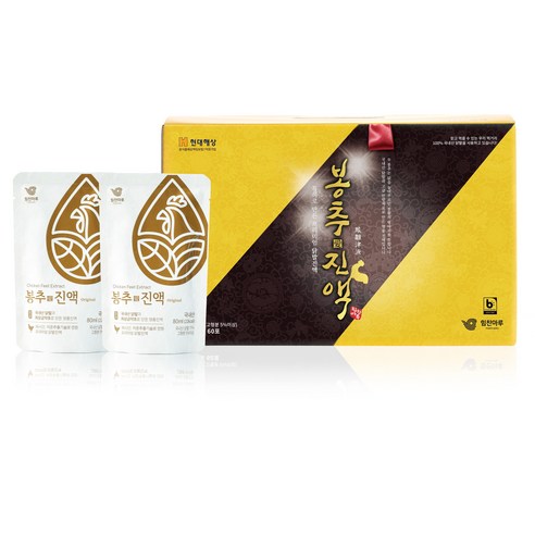 힘찬마루 봉추진액 오리지널, 160개, 80ml