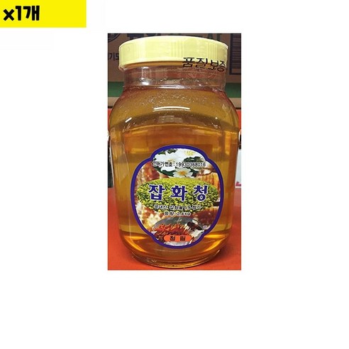 식자재 식재료 도매 잡화꿀(청림 2.4Kg) 1개, 본상품선택, 본상품선택, 2.4kg