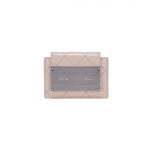 마뗑킴 퀼팅 아코디언 지갑 베이지 Matin Kim Quilting Accordion Wallet Beige