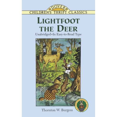 (영문도서) Lightfoot the Deer Paperback, Dover Publications, English, 9780486401003