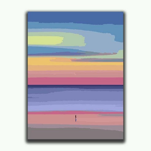 [아트제이] DIY 명화그리기 그림그리기 유화그리기 페인팅 40 x 50, D06, 1개