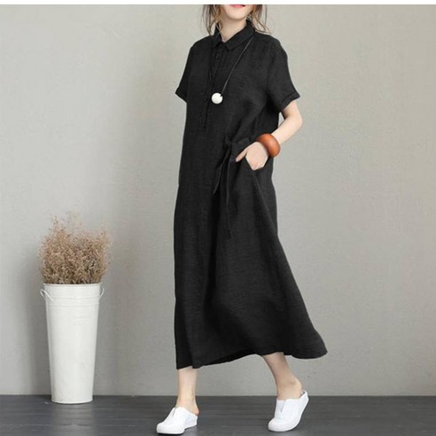 여름의 감성을 담은 린넨원피스
