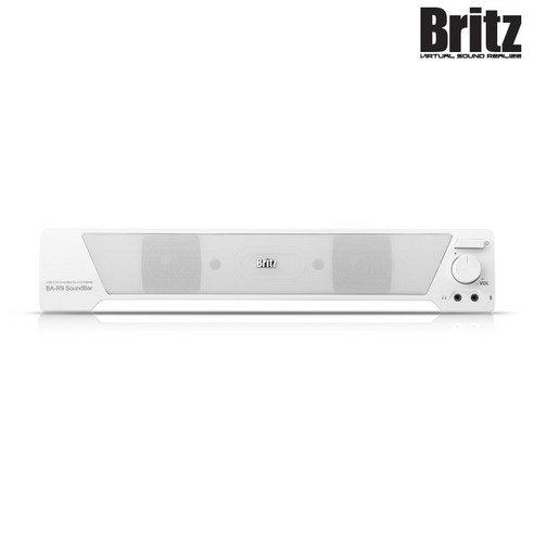 브리츠 BA-R9 SoundBar WHITE EDITON 2채널 스피커 PC사운드바