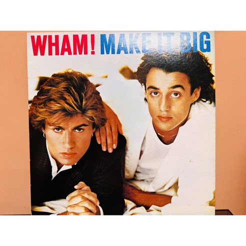 1984 웸 WHAM! MAKE IT BIG LP음반 (음반 EX+ 자켓 EX)