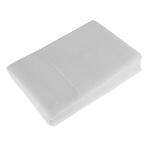 10pcs 일회용 뷰티 베드 시트 방수 마사지 SPA 살롱 테이블 커버, 하얀색