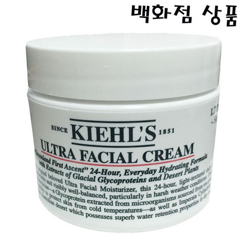 [백화점정품] 키엘 수분크림 울트라 훼이셜 페이셜 수분 크림 50ml, 1개