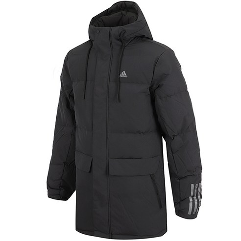 아디다스 패딩 데일리 미드 다운 재킷